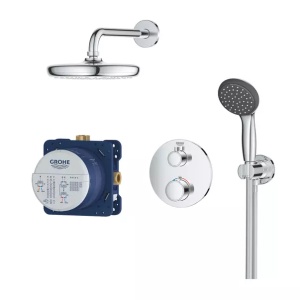 Sistem de dus incastrat Grohe Precision Trend crom lucios - Img 3