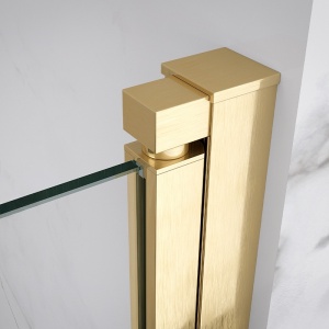 Usa de dus pliabila, Dimensiune 80 cm, Sticla securizata 6mm - Img 4