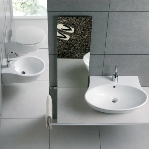 Vas wc suspendat Hatria Nido alb - Img 4