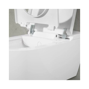 Vas wc suspendat Villeroy&Boch ViClean-I 100 cu functie de bideu electric, Culoare Alb - Img 4