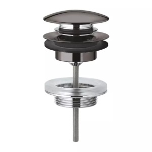 Ventil lavoar Push-Open Grohe Selection antracit lucios Hard Graphite - Img 1