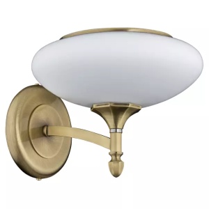 Aplica Kutek Decor Glass Shade Auriu periat