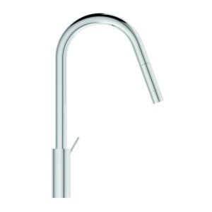 Baterie bucatarie cu dus extactibil Ideal Standard Gusto 235 crom lucios 1 tip de jet - Img 3