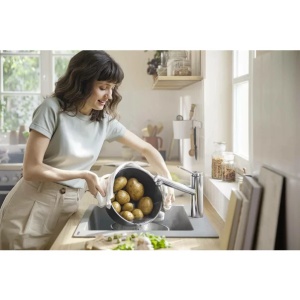 Baterie bucatarie Hansgrohe Zesis M33 monocomanda crom lucios - Img 2