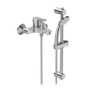 Baterie cada - dus Ideal Standard Alpha crom monocomanda cu set de dus - Img 1