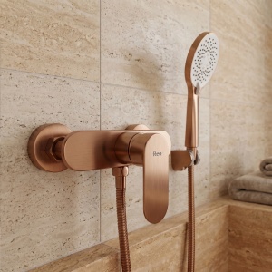 Baterie de dus REA DROP Brush Copper - Img 8