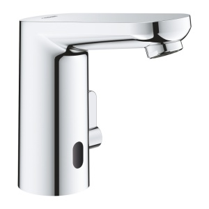 Baterie electronică pentru lavoar Grohe Eurosmart Cosmopolitan E 36325002, senzor infraroșu, crom