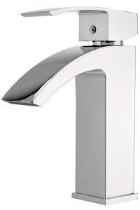 Baterie lavoar REA ENZO LOW, Montaj pe blat, inaltime 19 cm, finisaj Crom - Img 2
