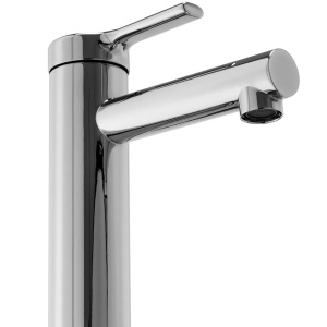 Baterie Lavoar REA PIXEL CHROME LOW, Capat Fix, Monocomanda, Inaltime 16.5 Cm, Crom - Img 4
