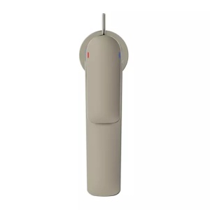 Baterie lavoar tip Grande Ideal Standard Connect Air argintiu Silver Storm cu ventil metalic - Img 2