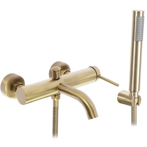 Baterie pentru cada auriu periat Rea Spot Brush Gold