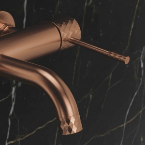Baterie pentru cada Rea Lungo Diamond Brush Copper - Img 3