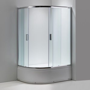 Cabina de dus din sticla securizata mata cu cadita de dus inalta Maja 115 x 85 cm - Img 10