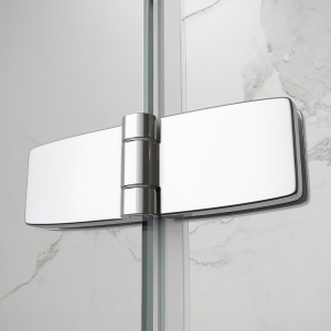 Cabina de dus dreptunghiulara cu rame cromate ZES-KZ13B, 110 x 90 cm - Img 11