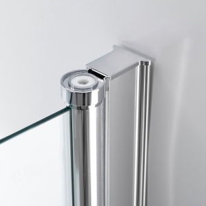 Cabina de dus patrata KZ29 crom 80 x 80 cm sticla 6 mm - Img 12