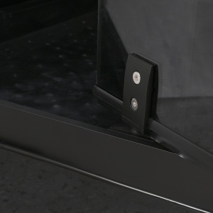 Cabina de dus patrata WSH306 , cu cadita de dus 90x90, Culoare Negru - Img 5