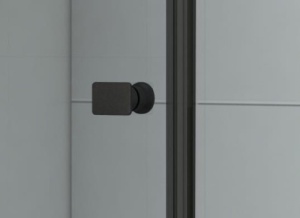 Cabina de dus Veldman Atlanta negru mat 70 x 60 x 195 cm sticla 6 mm - Img 5
