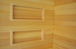Cabina multifunctionala sauna uscata, sauna cu aburi si cabina de dus, montaj stanga alba 180 x 110 x 223 cm - Img 16