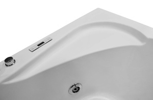 Cada baie cu hidromasa si SPA Black pentru o persoana, montaj dreapta, 169 x 90 x 56 cm - Img 17