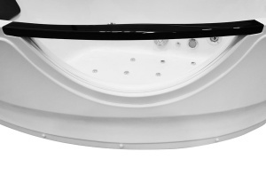 Cada baie cu hidromasa si SPA Black pentru o persoana, montaj stanga, 169 x 90 x 56 cm - Img 23
