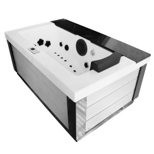 Cada cu hidromasa jacuzii de gradina Pro Garden Spa 1541 pentru o persoana, 180 x 112 x 80 cm
