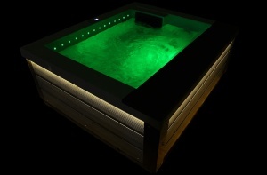 Cada cu hidromasaj jacuzzi pentru gradina PRO-1543 pentru 3 persoane 200 x 170 x 80 cm - Img 7