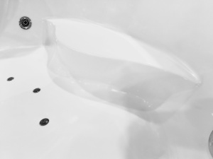 Cadă de baie albă cu spa și hidromasaj PRO-18027 – 180 × 180 × 60 cm - Img 11