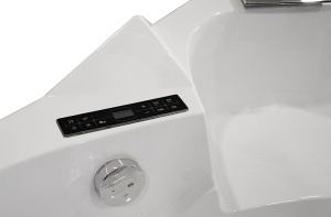 Cada de baie cu hidromasaj de colt MO-0322, 135 x 135 x 63 cm, pentru 2 persoane - Img 14