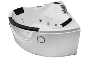 Cada de baie cu hidromasaj de colt MO-1003 Turbo Spa 140 x 140 x 67 cm, 2 persoane - Img 3