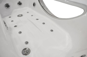 Cada de baie cu hidromasaj MO-1633 Turbo Spa – 168 x 86 x 60 cm, geam frontal si incalzitor, alb - Img 15