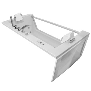 Cada de baie cu hidromasaj si SPA White pentru o persoana 176 x 85 x 61 cm - Img 9