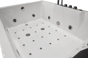 Cada de baie cu hidromasaj si Turbo Spa pentru 2 persoane 186 x 121 x 65 alba - Img 11
