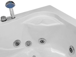 Cada de baie cu hidromasaj SPA MO-0205, 170 x 115 x 58 cm, 2 persoane, montaj stanga, alb - Img 11