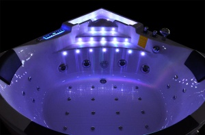 Cada de baie cu hidromasaj Turbo SPA + MO-1678, alba, 150 x 150 x 62 cm - Img 23