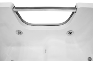 Cada de baie dreptunghiulara cu hidromasaj si SPA alba 130 x 81 x 66 cm - Img 17