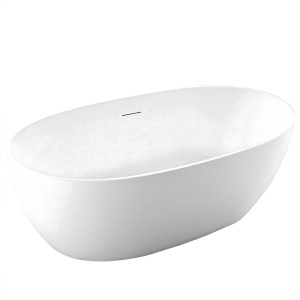 Cadă de baie freestanding acrilică Roma 170 cm - Img 2