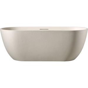 Cada de baie freestanding cu strat rezistent la abraziune D002CH crem - Img 6