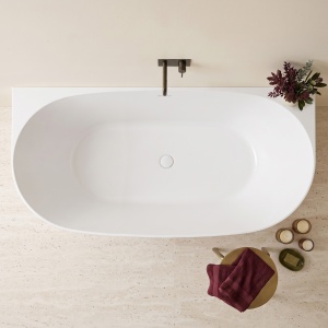 Cada de baie freestanding din acril Rea Eris 170 cm - Img 5