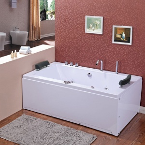 Cada de baie RAMONA 640, Cu hidromasaj 180x90cm, Culoare Alb - Img 13