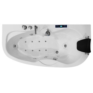 Cadă de baie SPA cu hidromasaj alba, MO-0310, 160 x 78 x 56 cm - Img 2