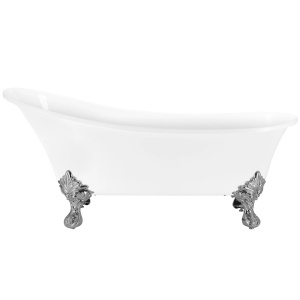 Cada de podea freestanding, alba, Rea Sparta 175 - Img 2