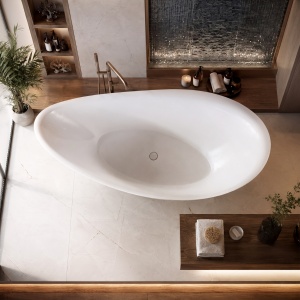 Cada freestanding asimetrica Rea Maris 180 cm - Img 3