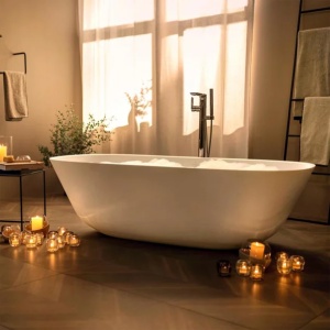 Cada freestanding Villeroy&Boch Theano 155x75 cm alb - Img 2