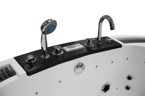 Cada SPA cu hidromasaj MUS-1099, Dimensiune 210x170x70 cm, carcasa grafit - Img 12