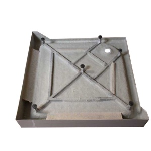 Cadita de dus alba cu profil inalt 80 x 80 cm SXL02A - Img 4