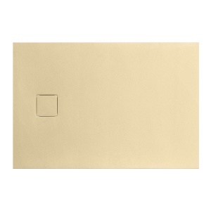 Cadita de dus dreptunghiulara din compozit de piatra Pro Exclusiv cappuccino 100 x 80 x 4 cm - Img 2