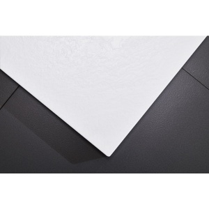 Cadita de dus TORINO SMC ULTRA SLIM, Dimensiuni la alegere, Culoare Alb - Img 4