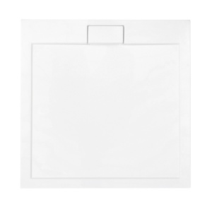 Cadita Dus din Acril PRO BESCO Ultra Slim, Sifon Inclus, Dimensiuni , 90 X 140 cm, Alb - Img 7