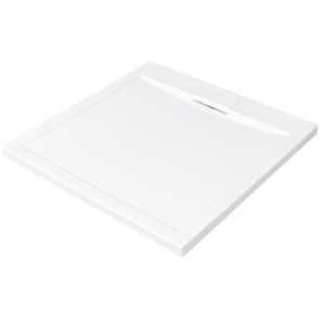 Cadita Dus din Acril PRO BESCO Ultra Slim, Sifon Inclus, Dimensiuni , 90 X 140 cm, Alb - Img 17