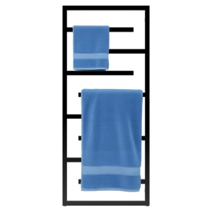 Calorifer de baie tip portprosop Anika negru mat – 138 x 60 cm - Img 13